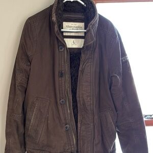 Abercrombie & Fitch Brown Men's Coat Jacket